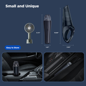 Chuboor Cordless Car Vacuum Cleaner with High Power