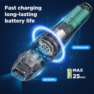 Chuboor Cordless Car Vacuum Cleaner with High Power